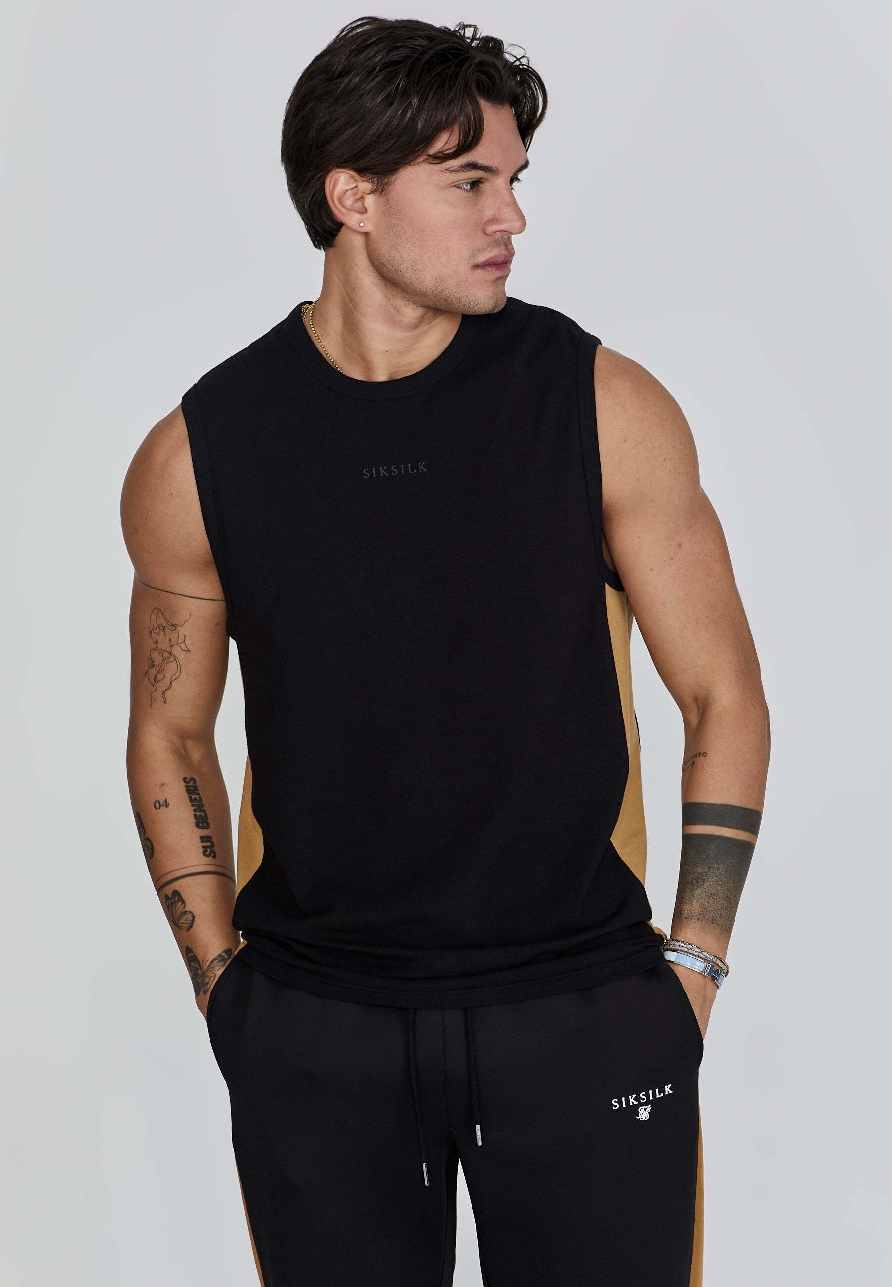 Siksilk Tanktop »Siksilk Top Relaxed Fit Vest« von SikSilk