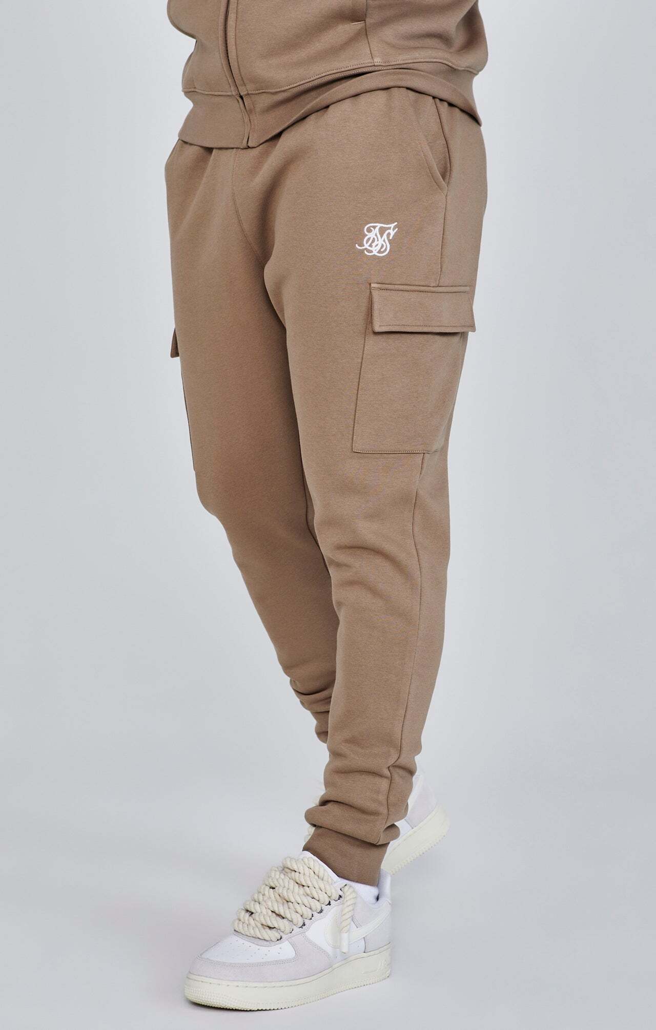 Siksilk Jogginghose »Siksilk Jogginghosen Essentials Cargo Joggers« von Siksilk