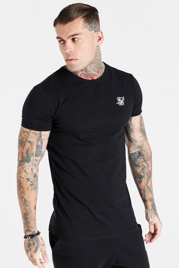 Siksilk T-Shirt | Black | Herren  | L von Siksilk