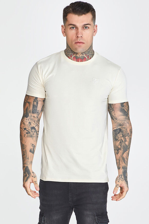 Siksilk T-Shirt | Offwhite | Herren  | L von Siksilk