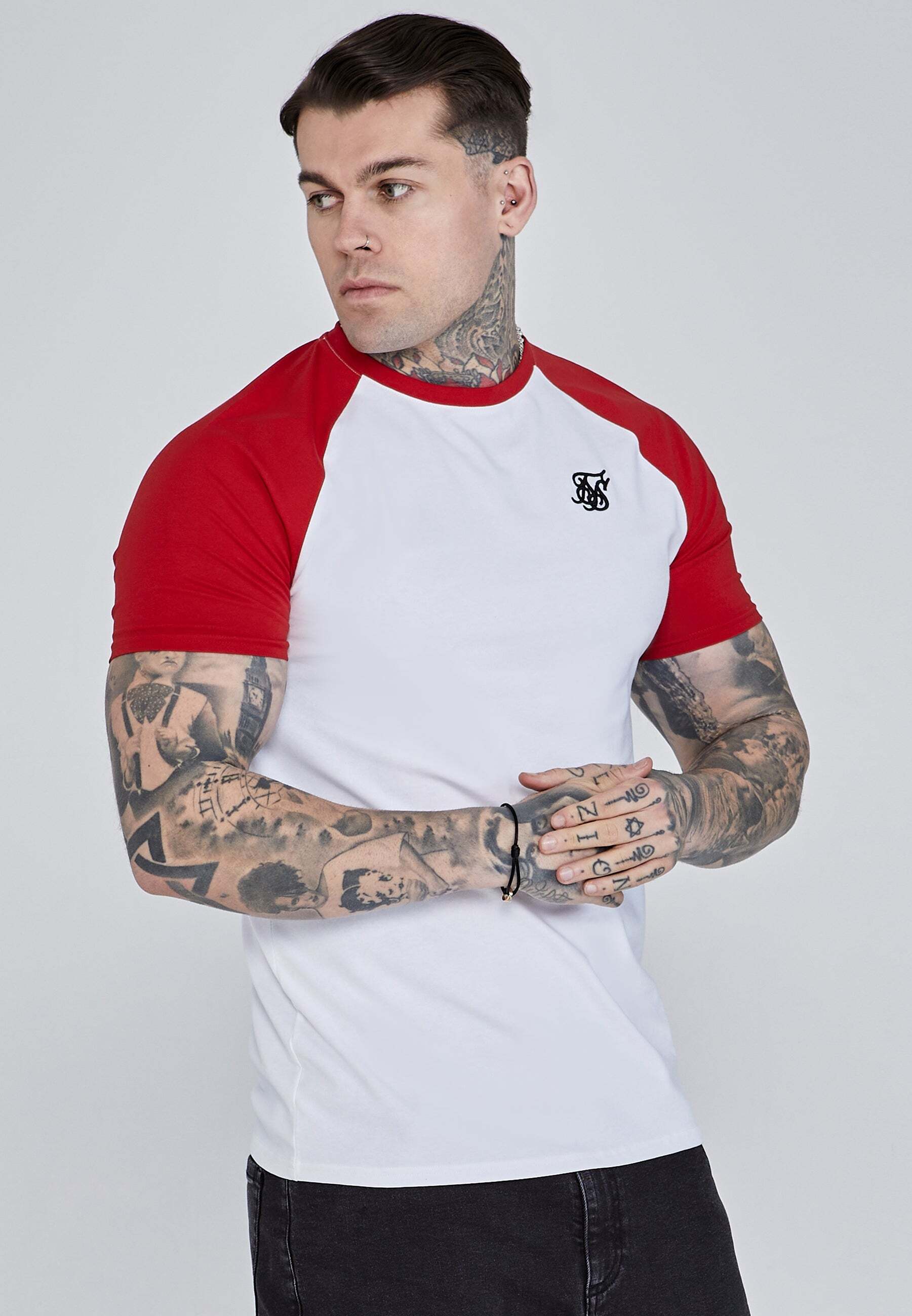 Siksilk T-Shirt »Siksilk T-Shirt Raglan T-Shirt« von Siksilk