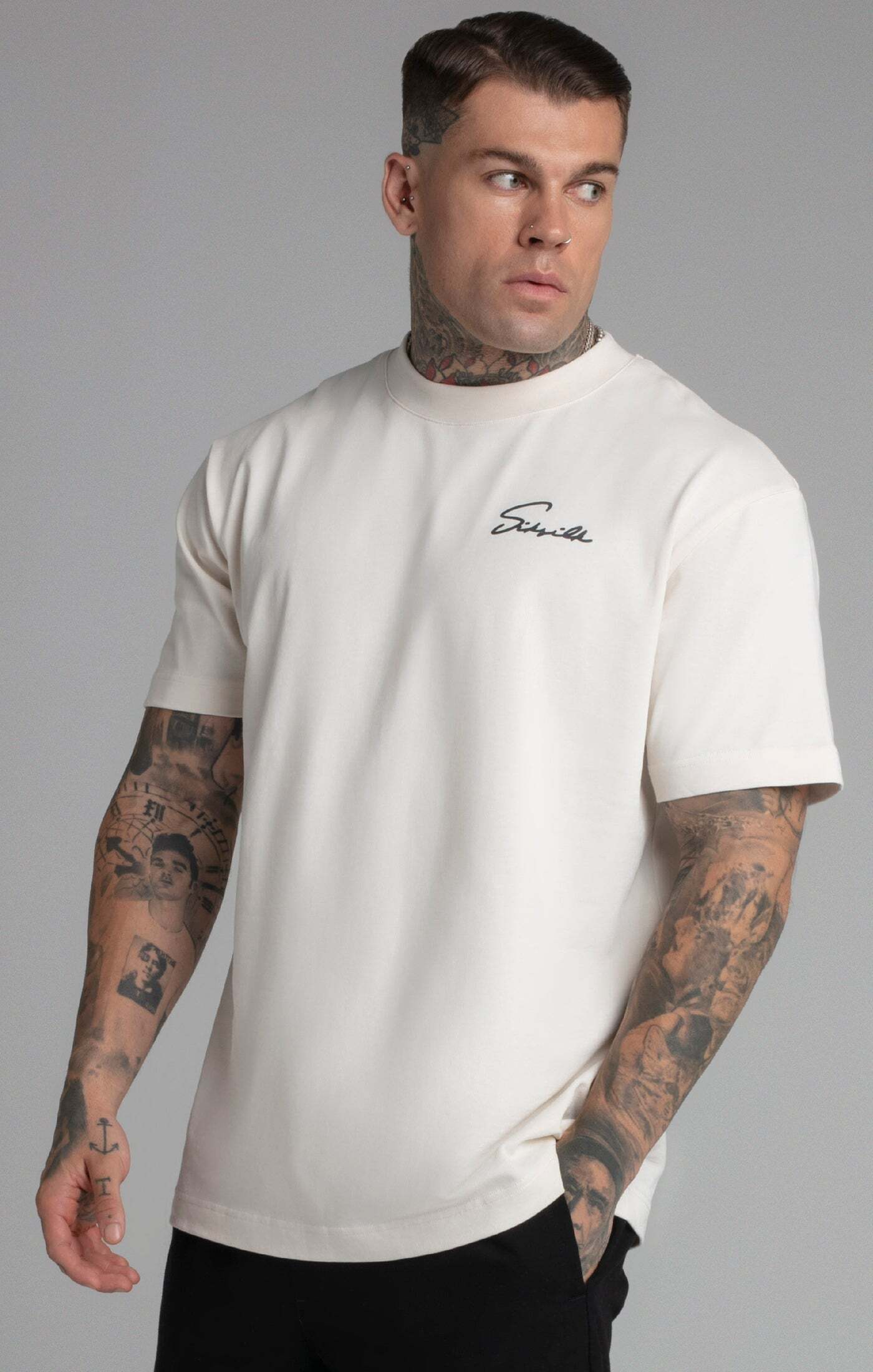 Siksilk T-Shirt »Siksilk T-Shirts Script T-Shirt« von Siksilk