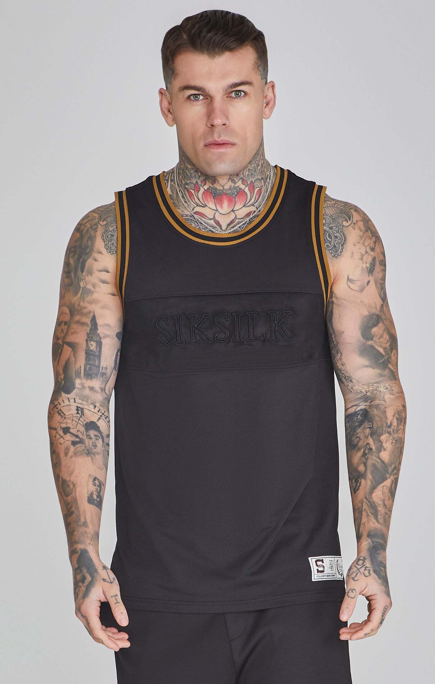 Siksilk Tanktop »Siksilk Top Basketball Vest in Black« Siksilk Tanktop »Siksilk Top Basketball Vest in Black« von Siksilk