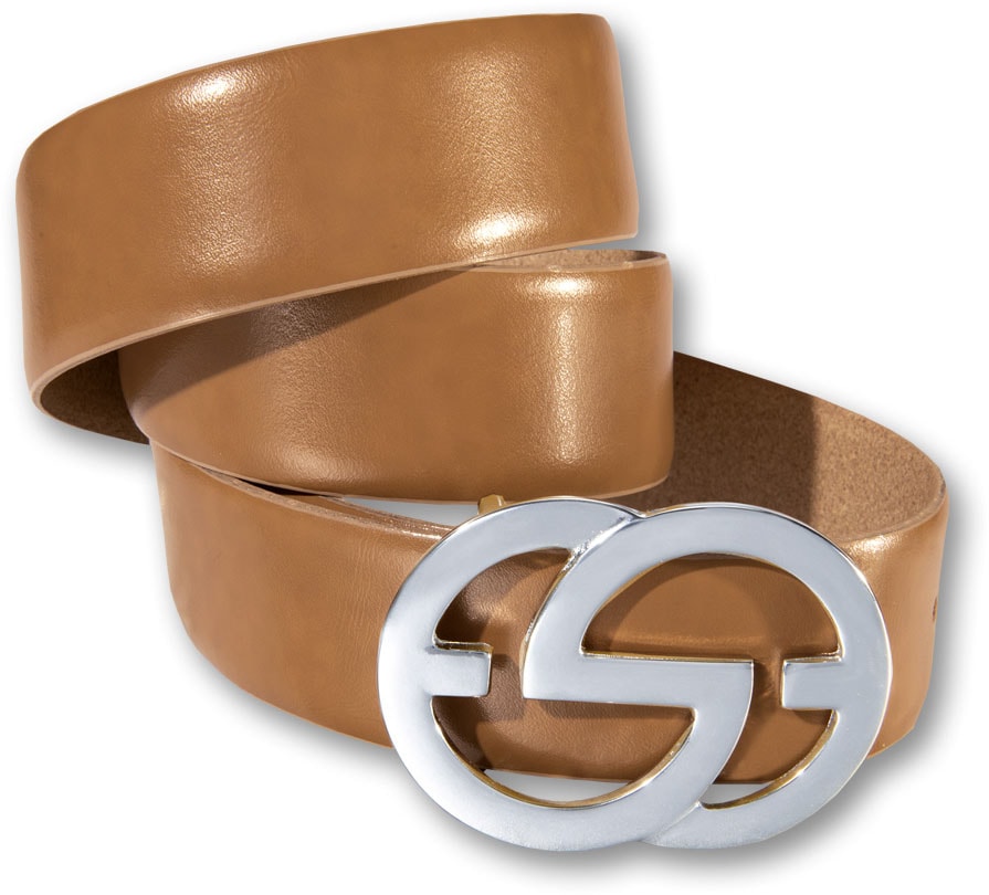 Silberfarbengift Koppelgürtel, Markante, elegante Druckschliesse Silberfarbengift Koppelgürtel, Markante, elegante Druckschliesse von Silbergift