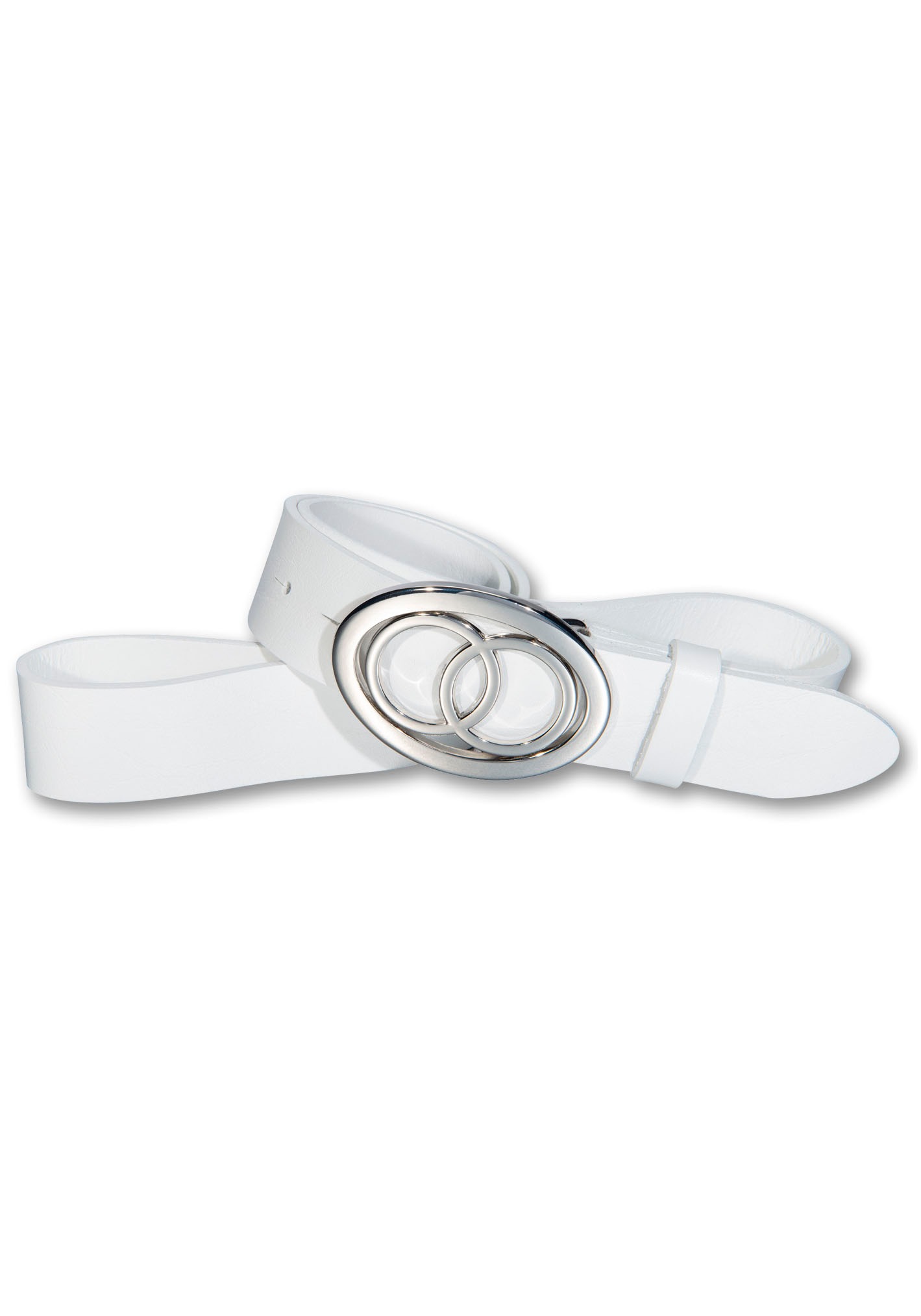 Silberfarbengift Ledergürtel, im eleganten Look mit Koppelschliesse Silberfarbengift Ledergürtel, im eleganten Look mit Koppelschliesse von Silbergift