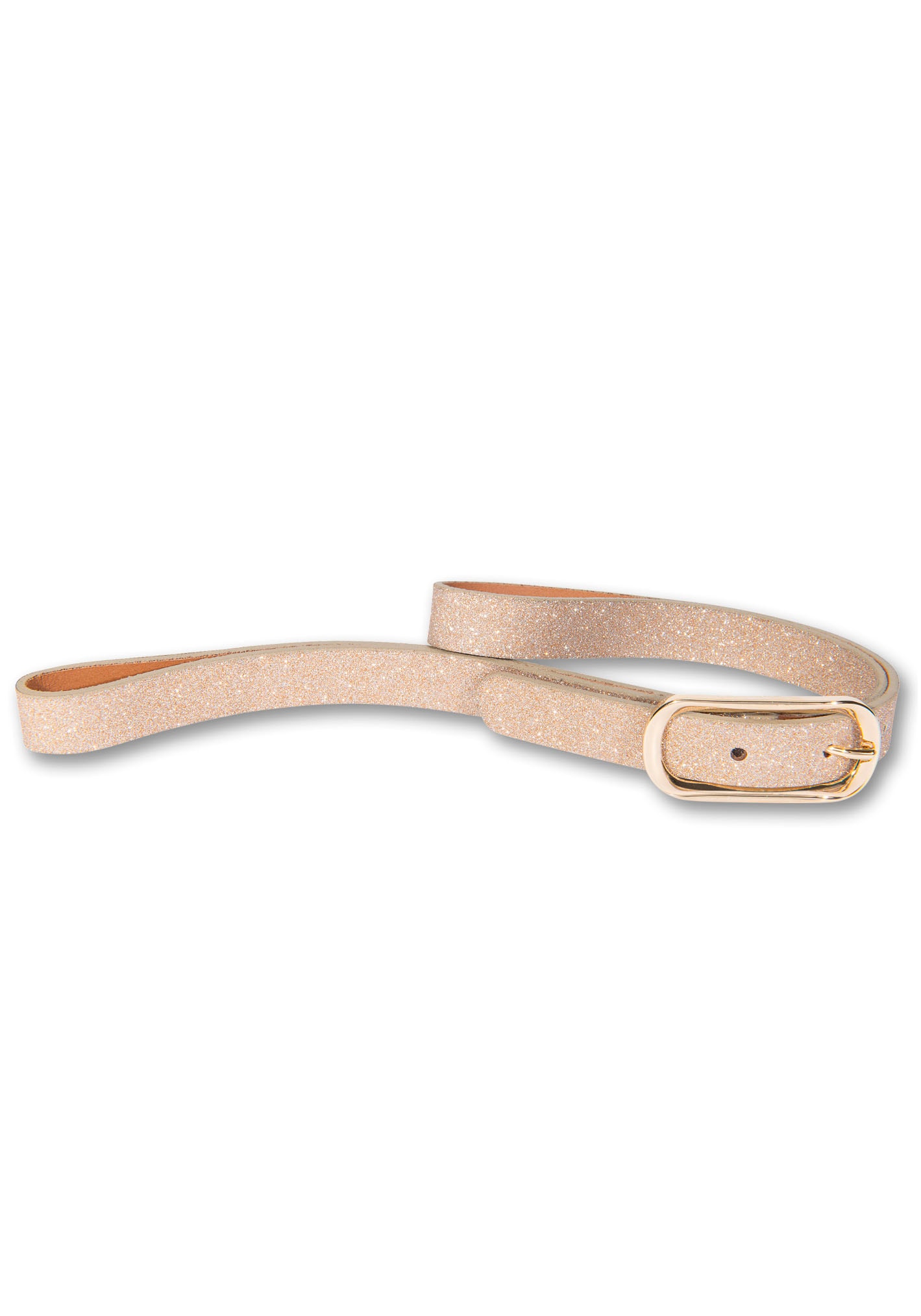 Silberfarbengift Ledergürtel, mit Glitzeroberfläche Silberfarbengift Ledergürtel, mit Glitzeroberfläche von Silbergift