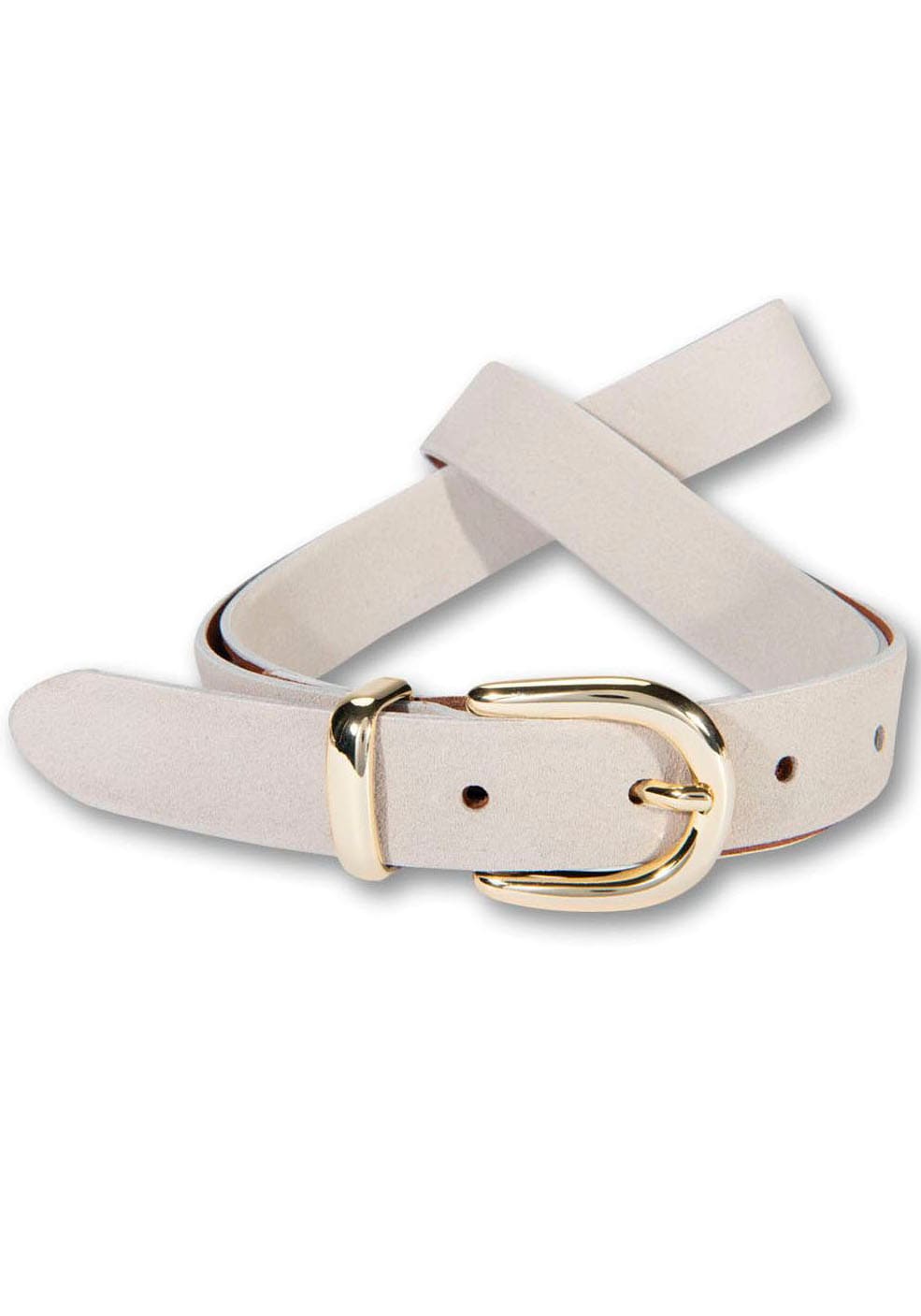 Silberfarbengift Ledergürtel, mit goldfarbener Schliesse, Veloursledergürtel Silberfarbengift Ledergürtel, mit goldfarbener Schliesse, Veloursledergürtel von Silbergift