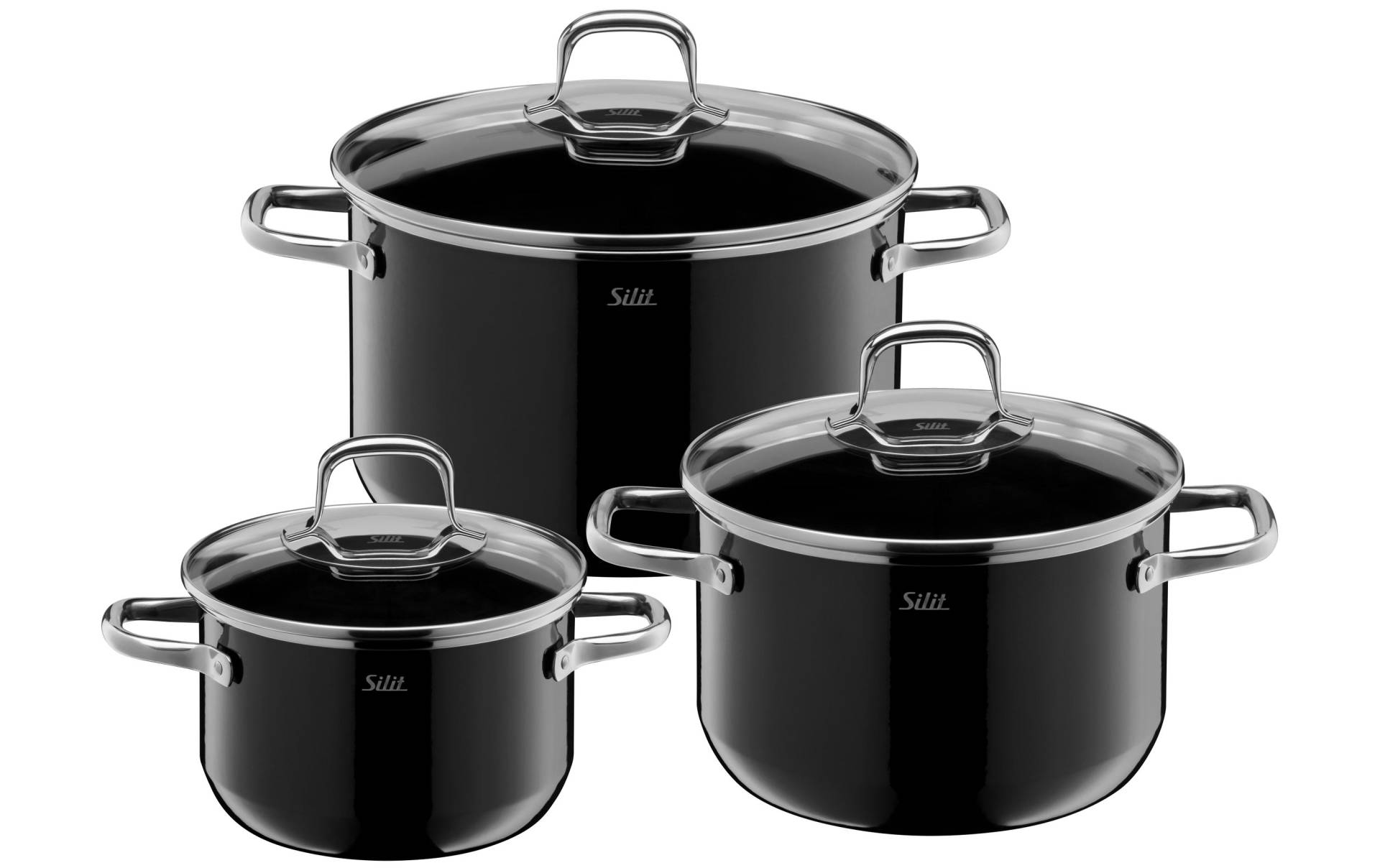 Silit Topf-Set »Elegance Line«, Keramik, (Set, 6 tlg.) Silit Topf-Set »Elegance Line«, Keramik, (Set, 6 tlg.) von Silit