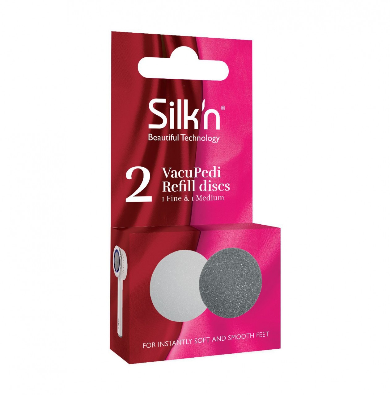 Silkn - Vacu Pedi Schleifscheibe Fein/medium von Silk'n