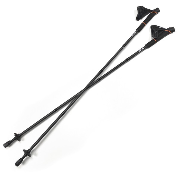 Silva - Running Poles Carbon - Trekkingstöcke Gr 110 cm;135 cm schwarz von Silva