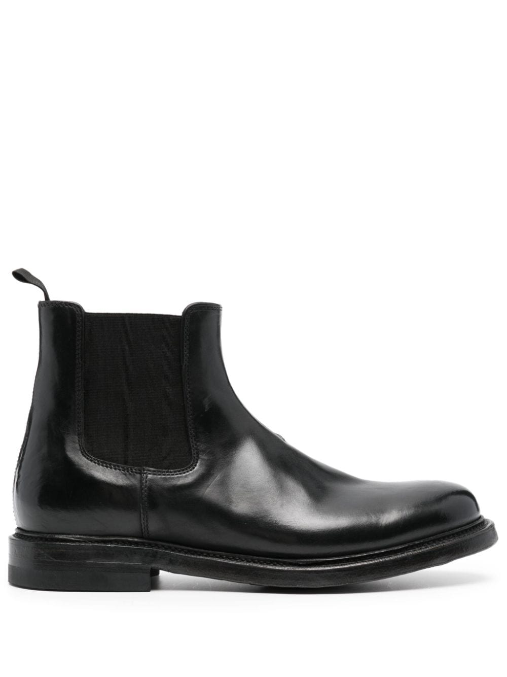 Silvano Sassetti leather Chelsea boots - Black von Silvano Sassetti