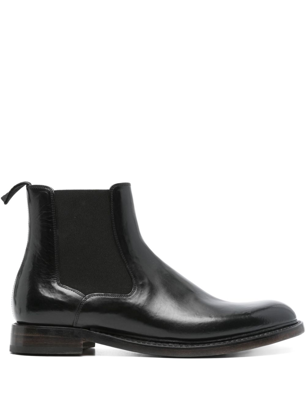 Silvano Sassetti leather boots - Black von Silvano Sassetti