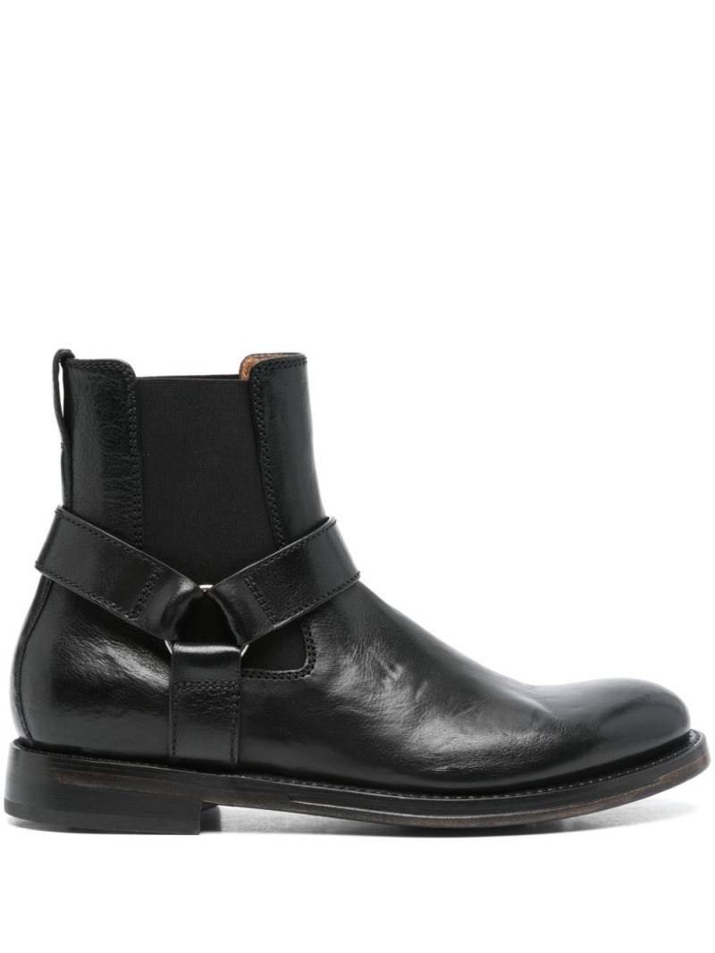 Silvano Sassetti leather boots - Black von Silvano Sassetti