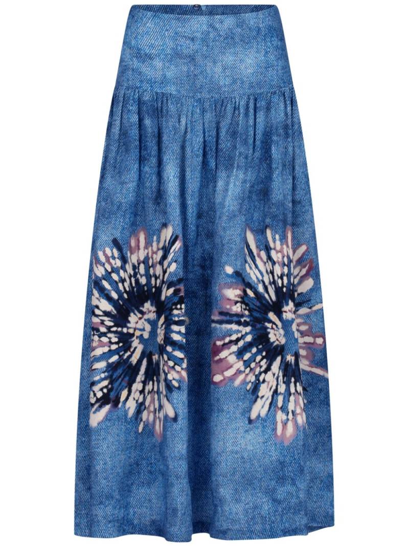 Silvia Tcherassi Abla skirt - Blue von Silvia Tcherassi