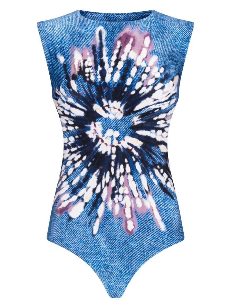 Silvia Tcherassi Bela swimsuit - Blue von Silvia Tcherassi