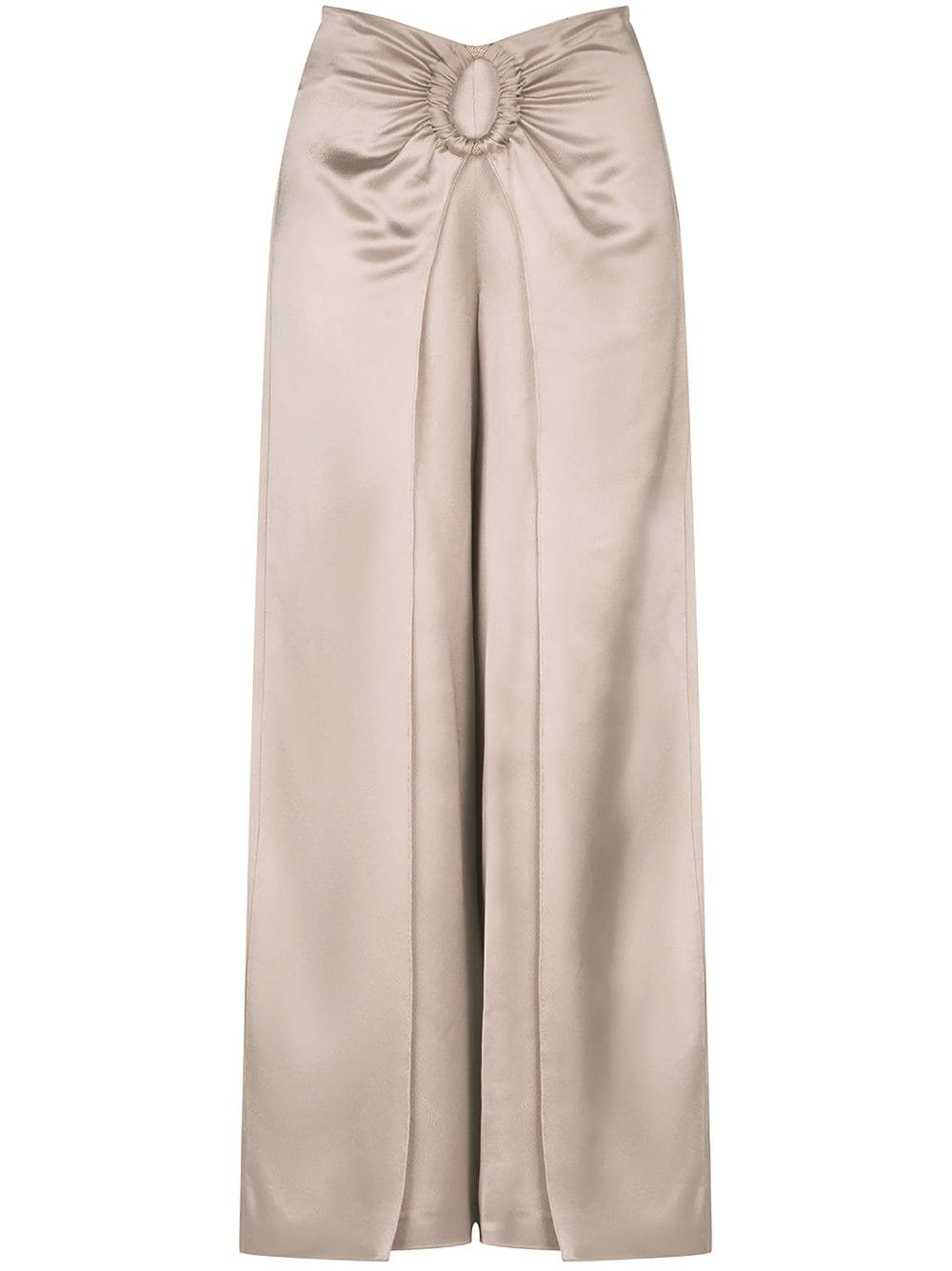 Silvia Tcherassi Belma high-waist palazzo trousers - Neutrals von Silvia Tcherassi