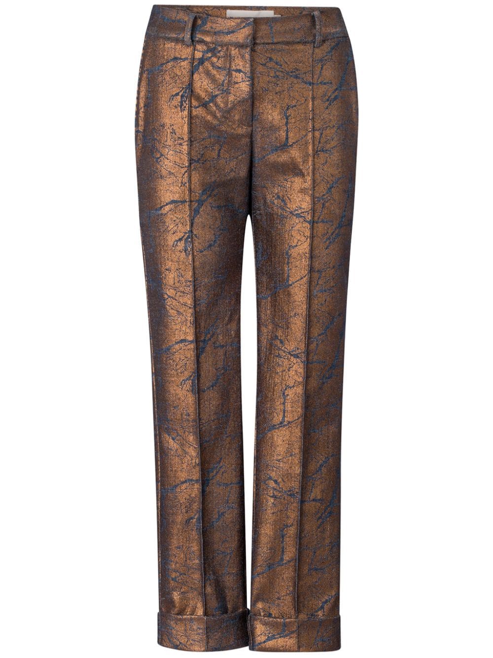 Silvia Tcherassi Garmet cropped trousers - Brown von Silvia Tcherassi