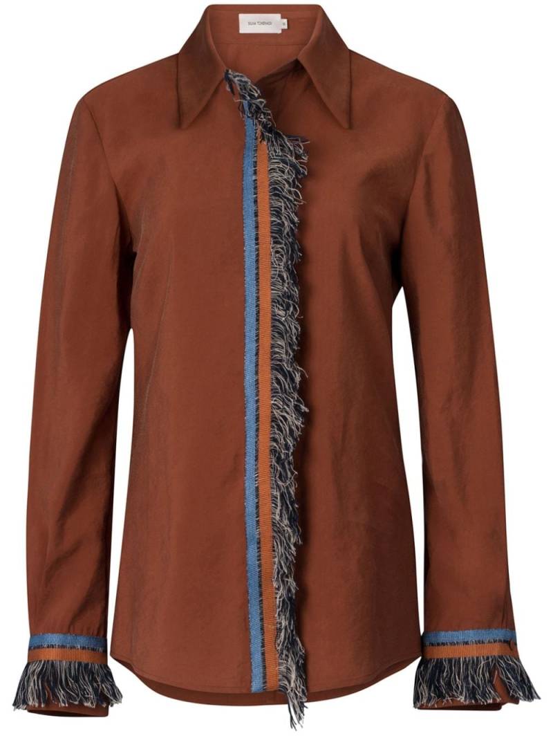 Silvia Tcherassi Liv blouse - Brown von Silvia Tcherassi