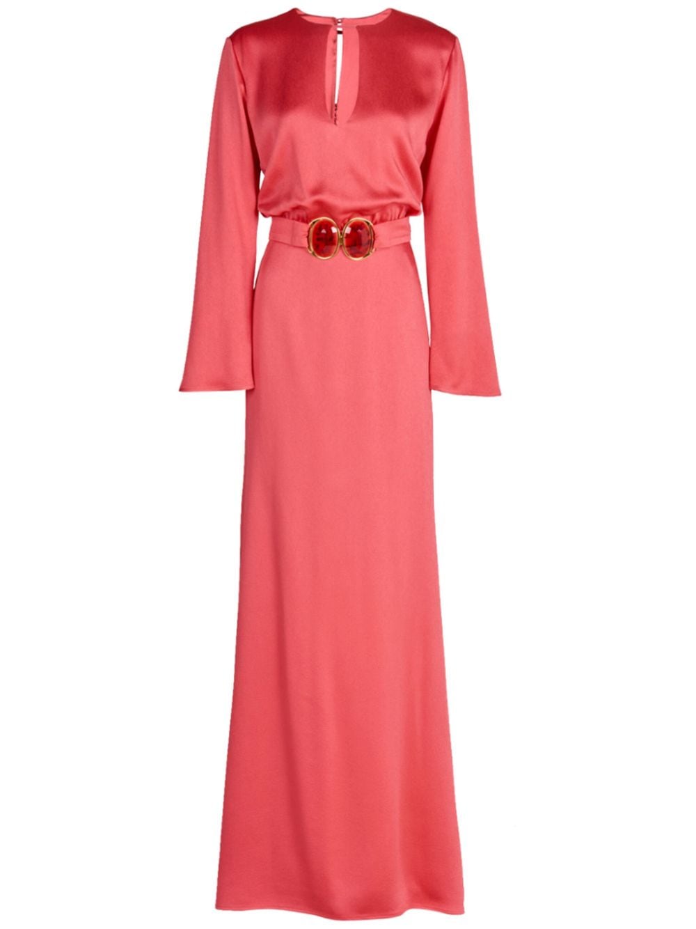Silvia Tcherassi Ravenna belted maxi dress - Pink von Silvia Tcherassi