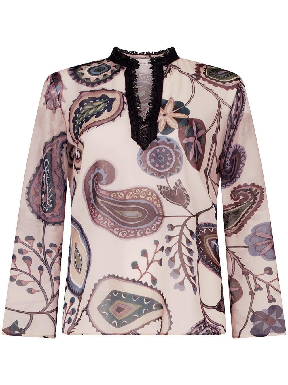 Silvia Tcherassi Toscana paisley-print blouse - Pink von Silvia Tcherassi