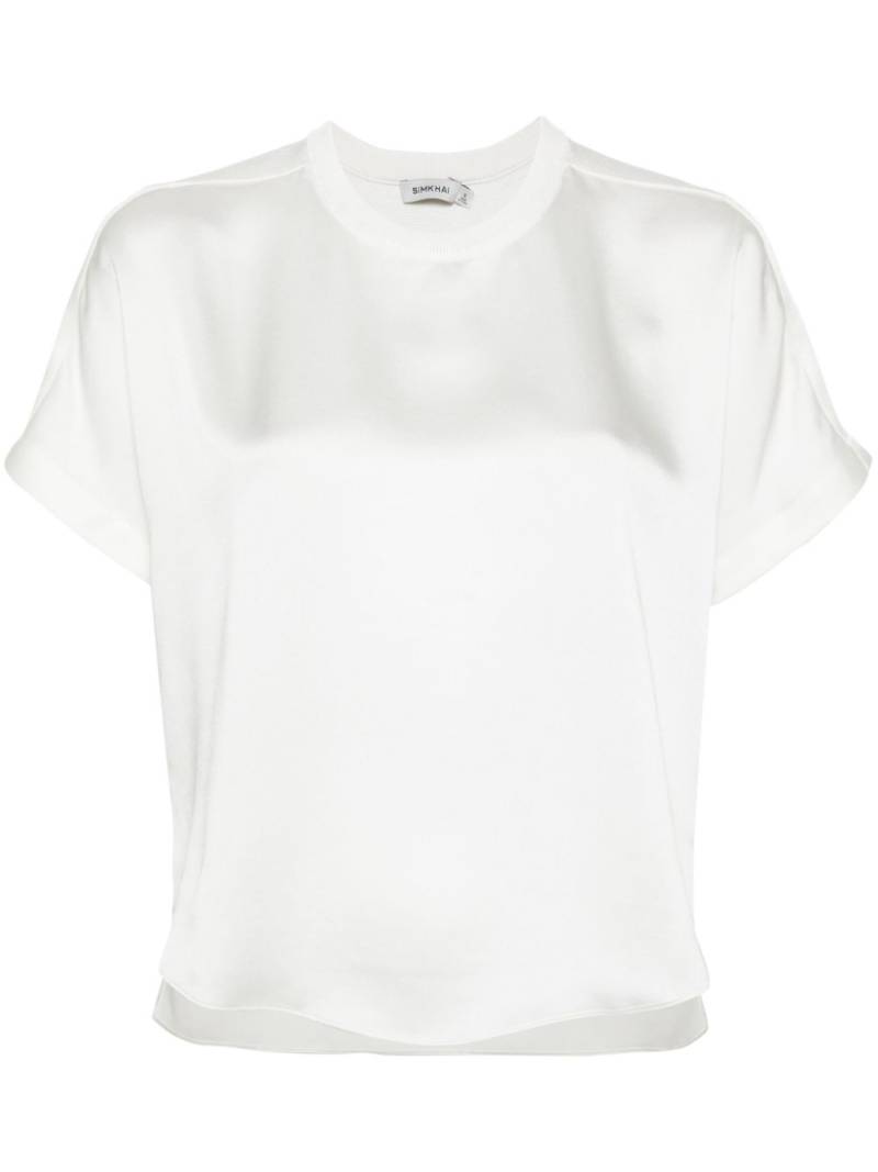 Simkhai Addy shortsleeved T-shirt - White von Simkhai