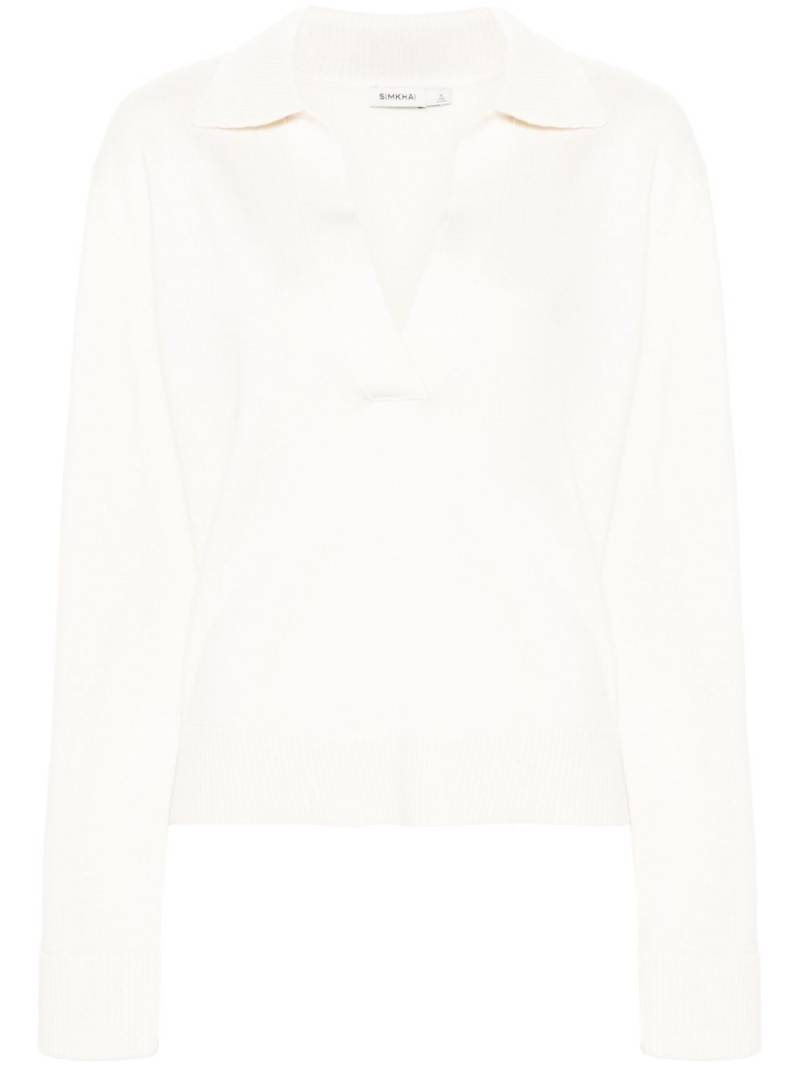 Simkhai Bobbie sweater - White von Simkhai