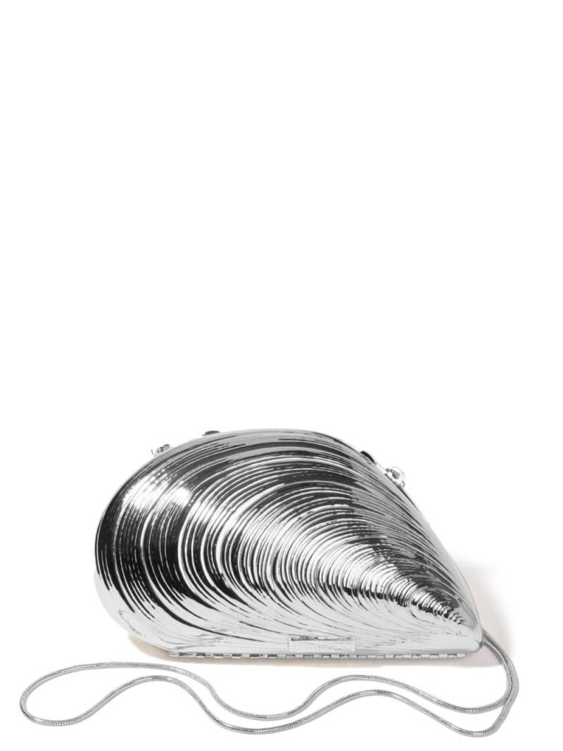 Simkhai Bridget shell-shapped clutch - Silver von Simkhai