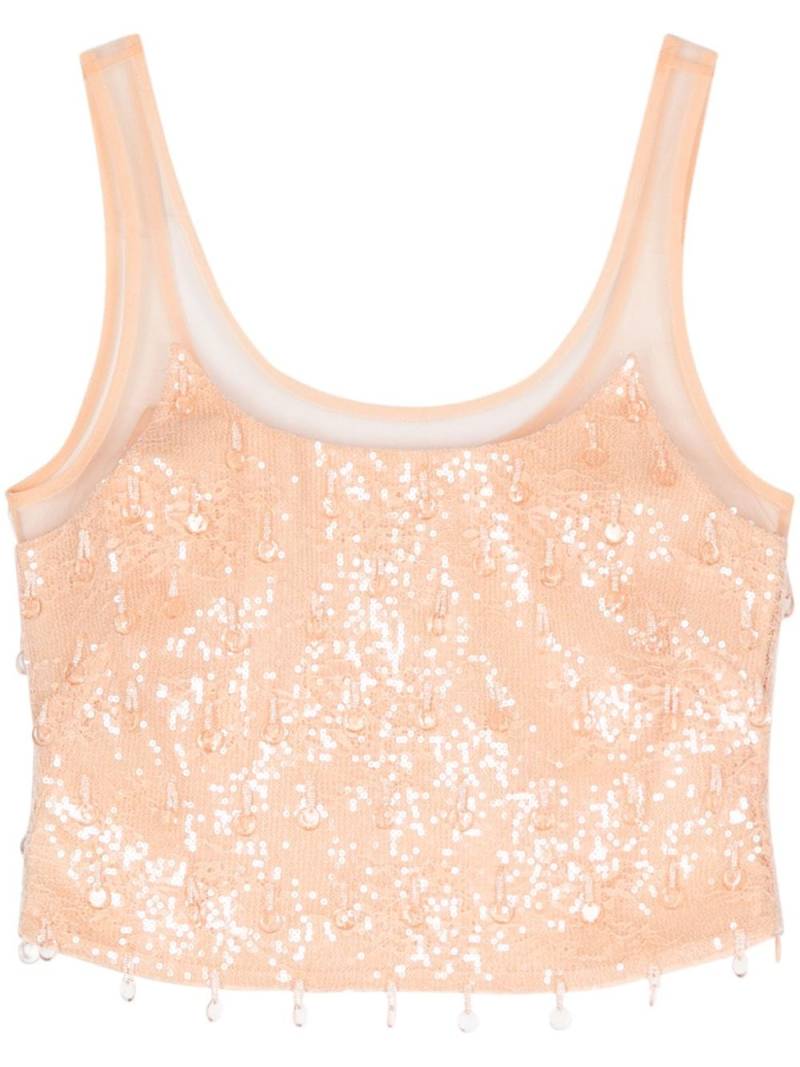 Simkhai Callaway cropped tank top - Neutrals von Simkhai