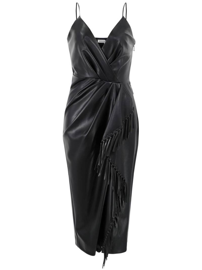 Simkhai Carlee fringe-detailing dress - Black von Simkhai