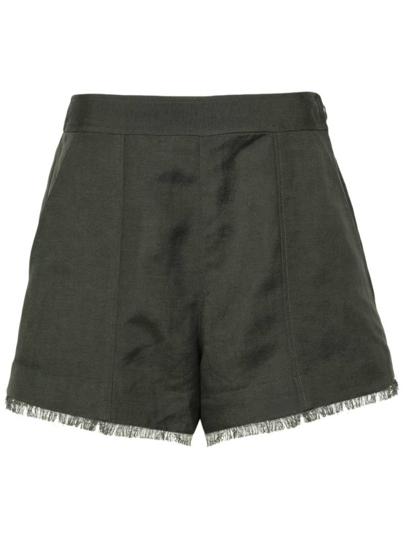 Simkhai Dax linen-blend shorts - Green von Simkhai