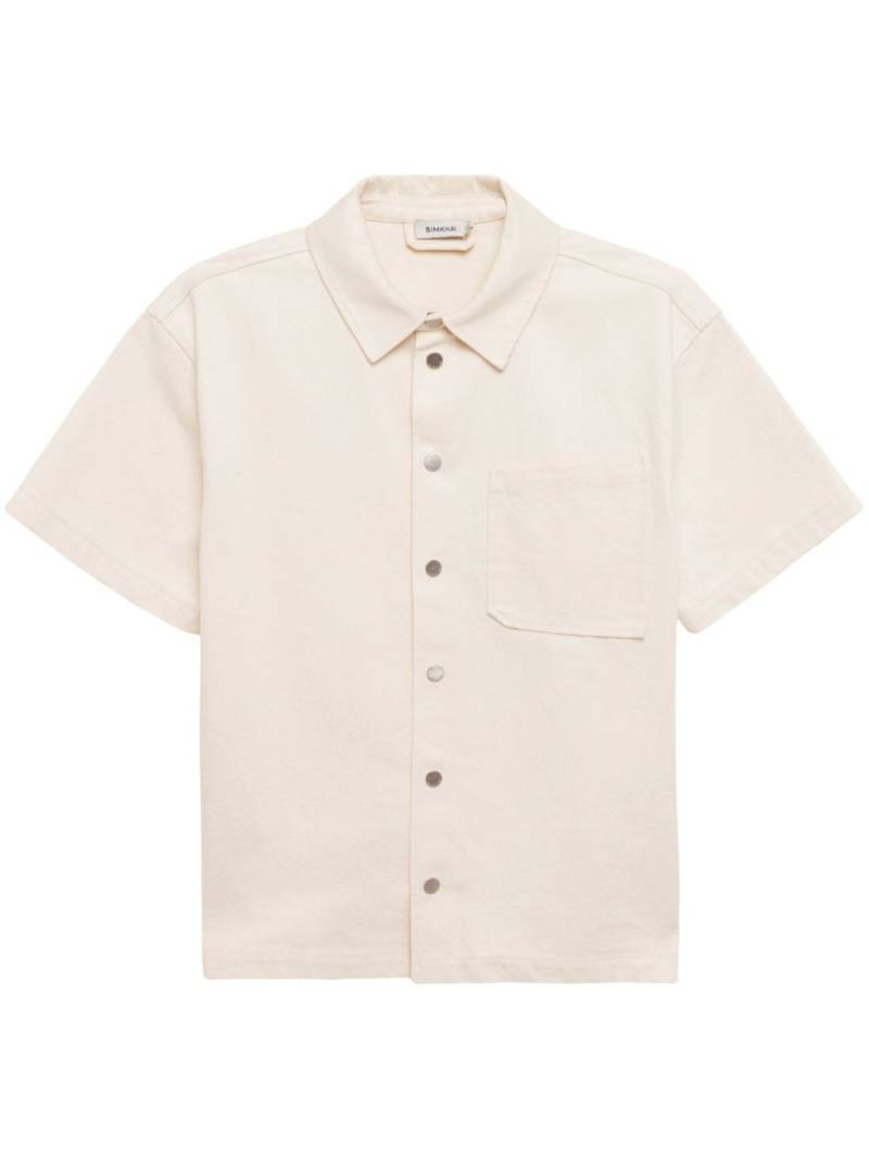 Simkhai Jonas denim shirt - Neutrals von Simkhai