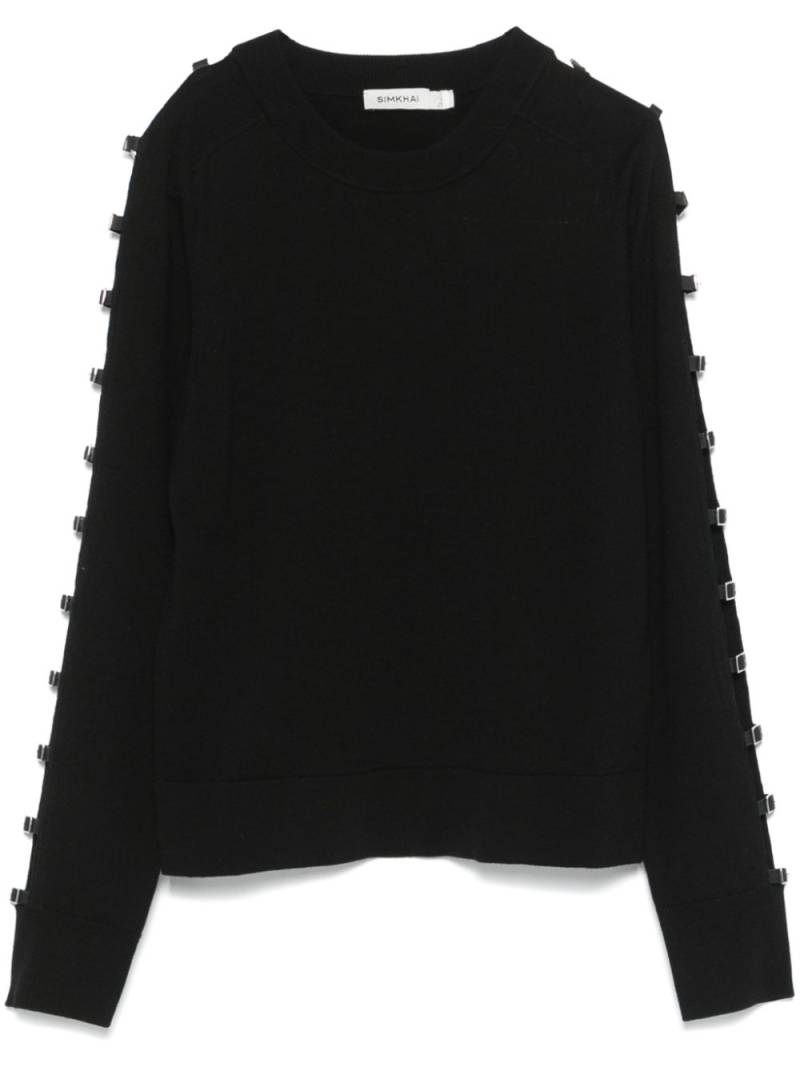 Simkhai Kaitlyn sweater - Black von Simkhai