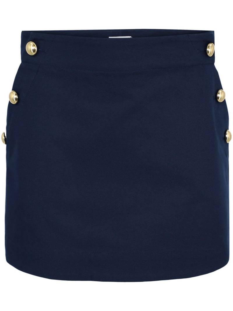 Simkhai Kamille organic cotton miniskirt - Blue von Simkhai