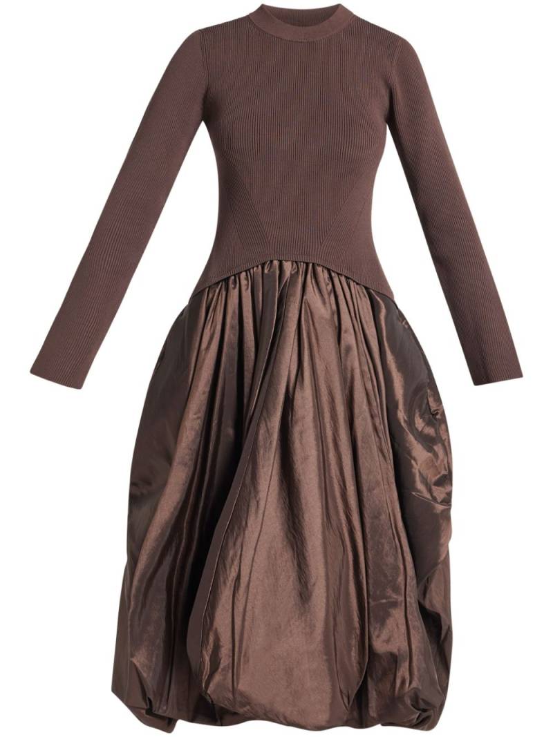 Simkhai Kenlie dress - Brown von Simkhai