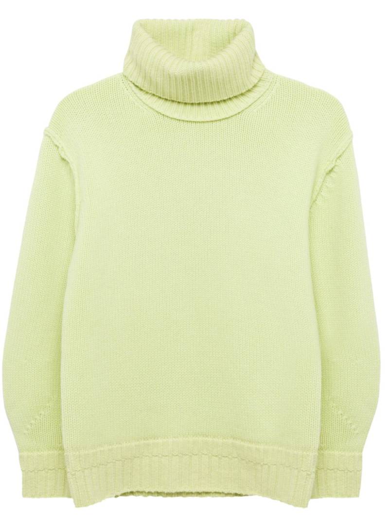 Simkhai Leylani roll-neck ribbed-knit jumper - Green von Simkhai