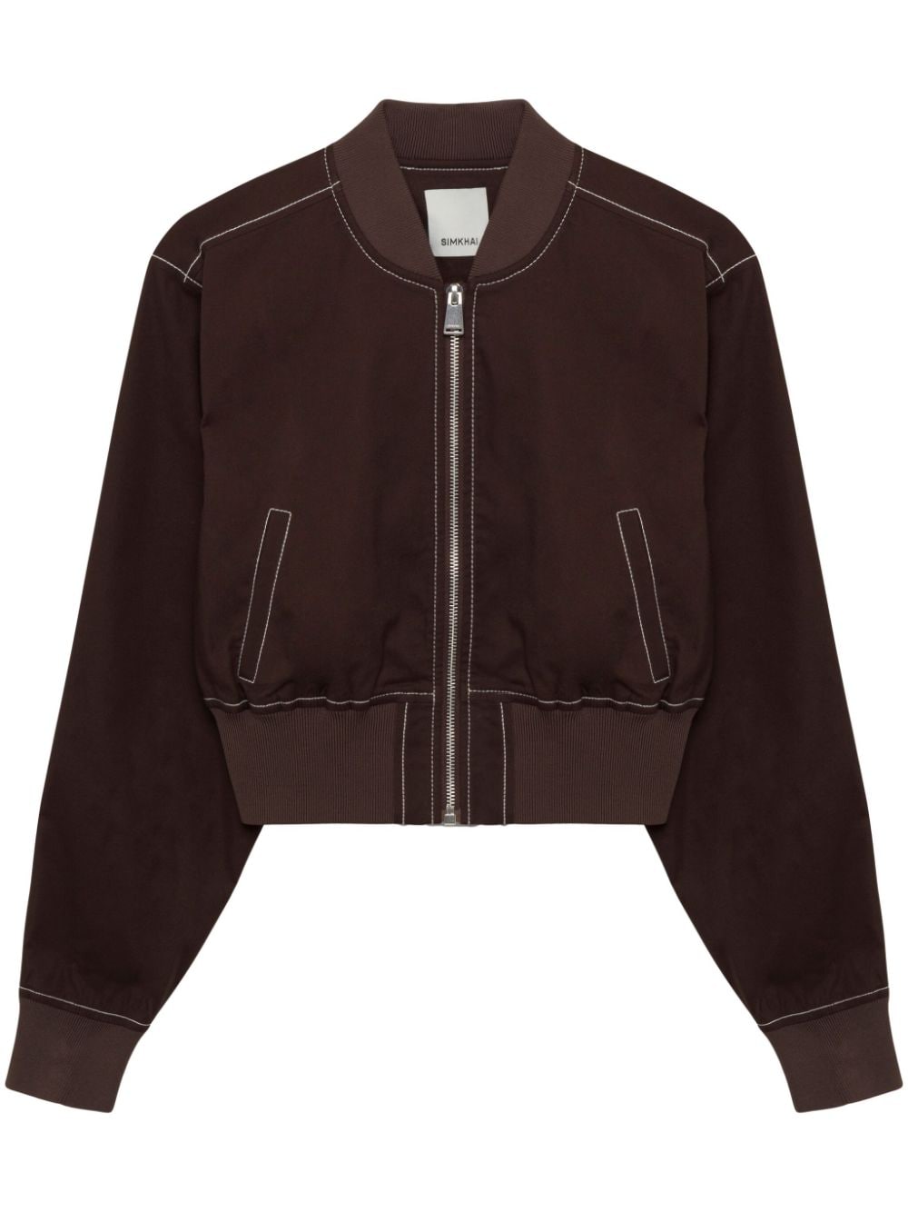 Simkhai Lorenzo bomber jacket - Brown von Simkhai