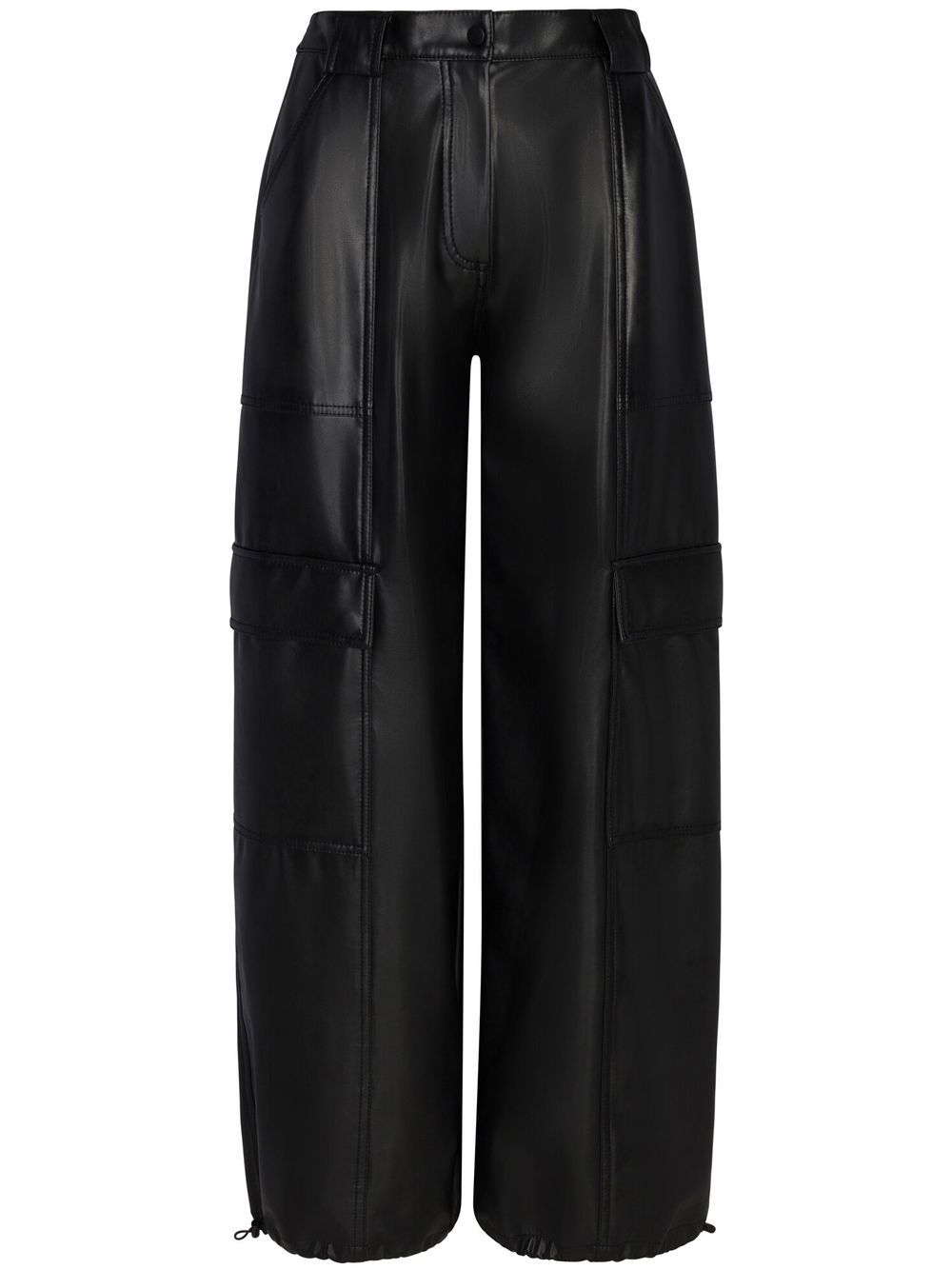 Simkhai Luxe faux-leather trousers - Black von Simkhai