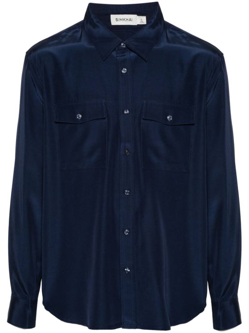 Simkhai Niall shirt - Blue von Simkhai