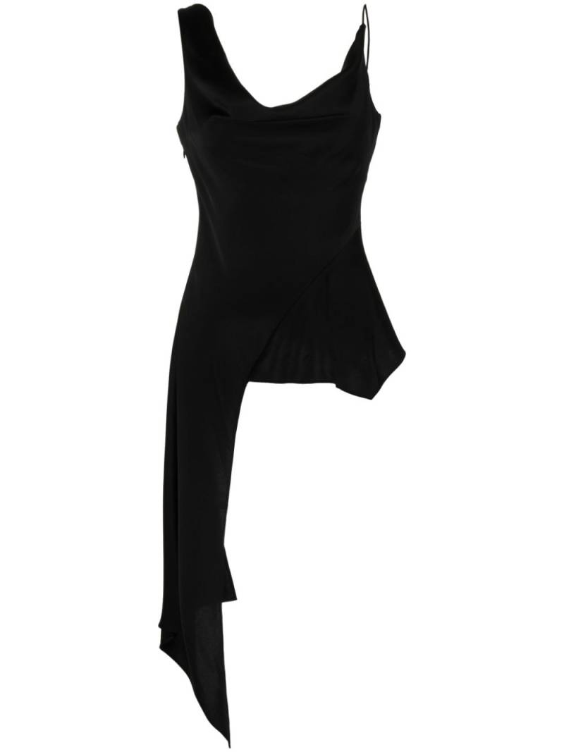 Simkhai Ronnie asymmetric tank top - Black von Simkhai