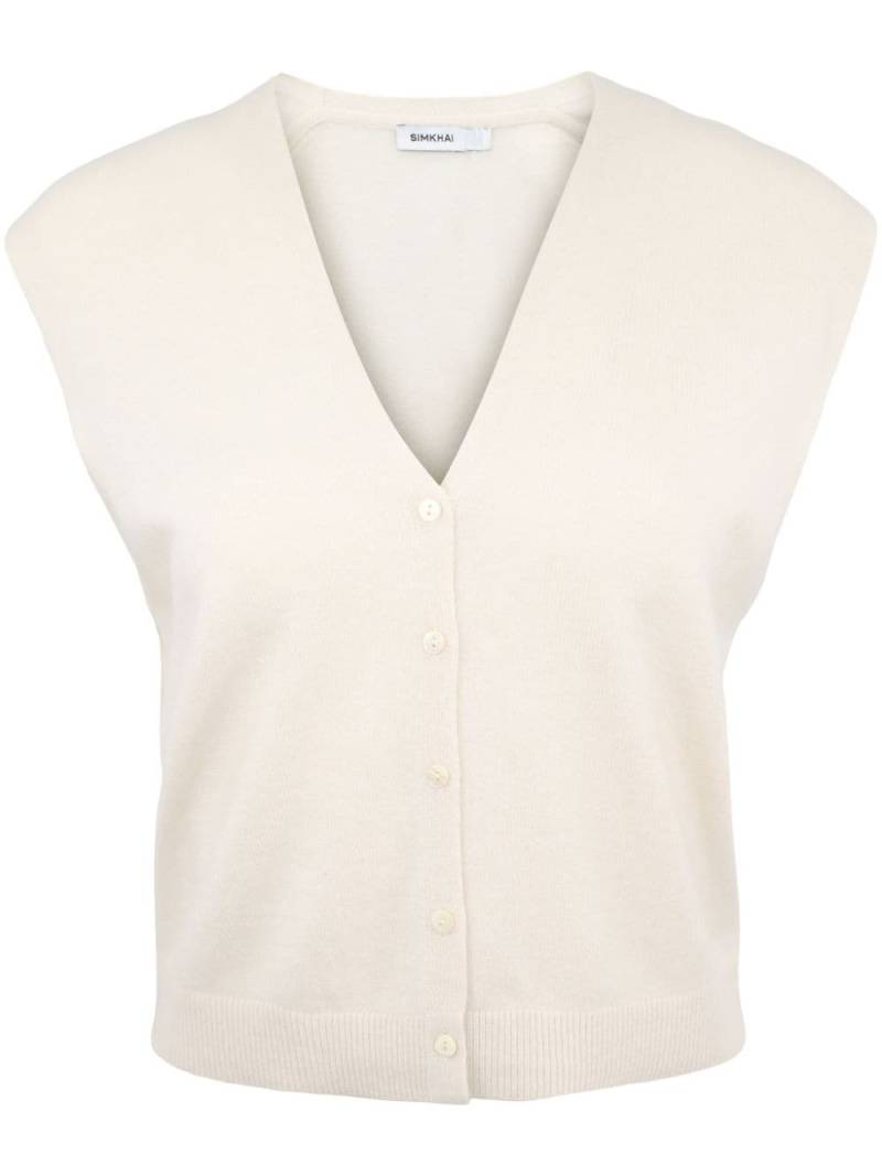 Simkhai Rozzi vest - White von Simkhai