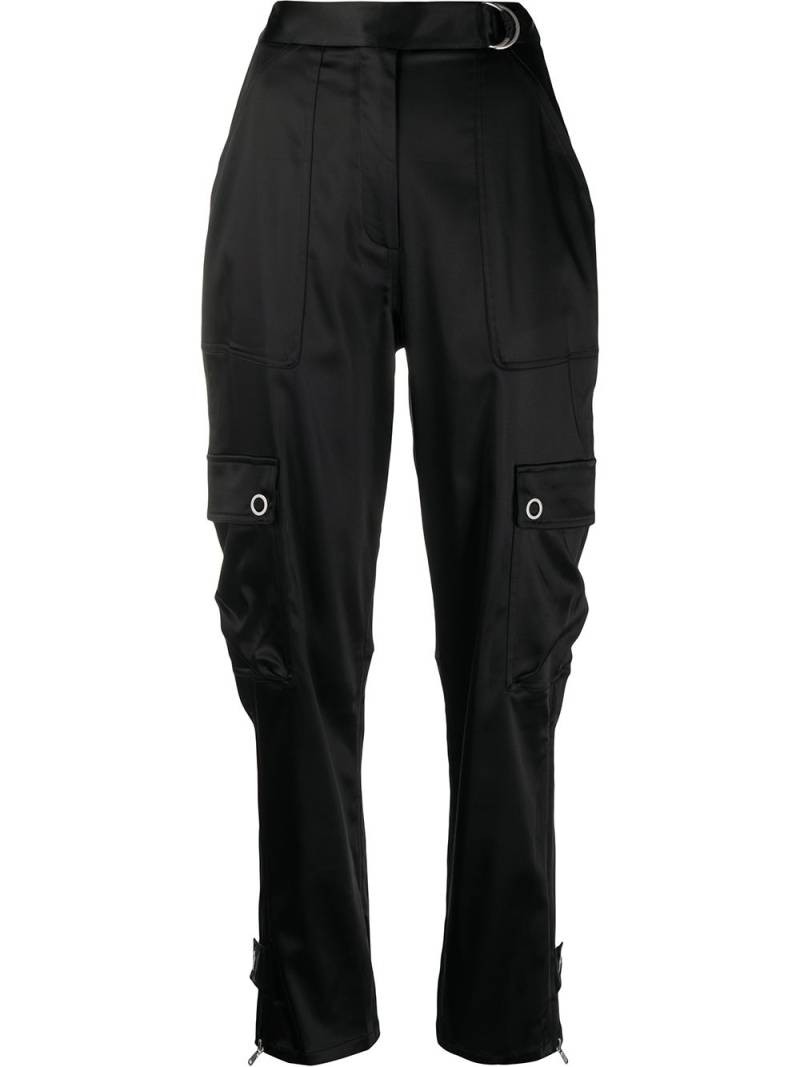 Simkhai high-rise cargo-pocket trousers - Black von Simkhai