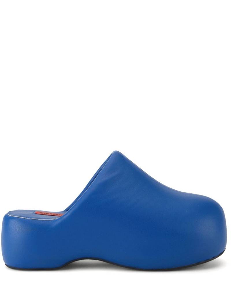 Simon Miller Bubble 60mm platform mules - Blue von Simon Miller