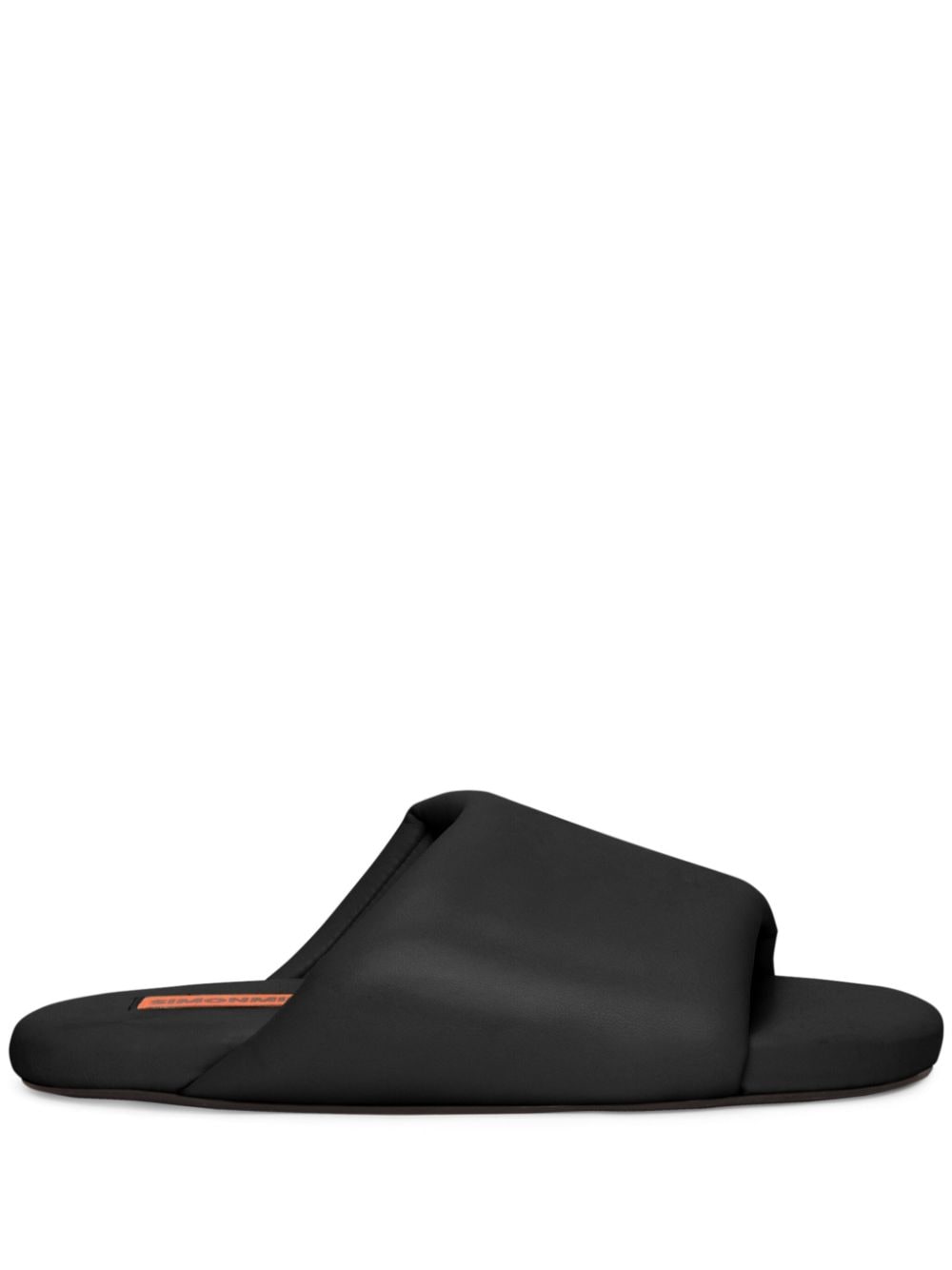 Simon Miller Bubble padded slides - Black von Simon Miller