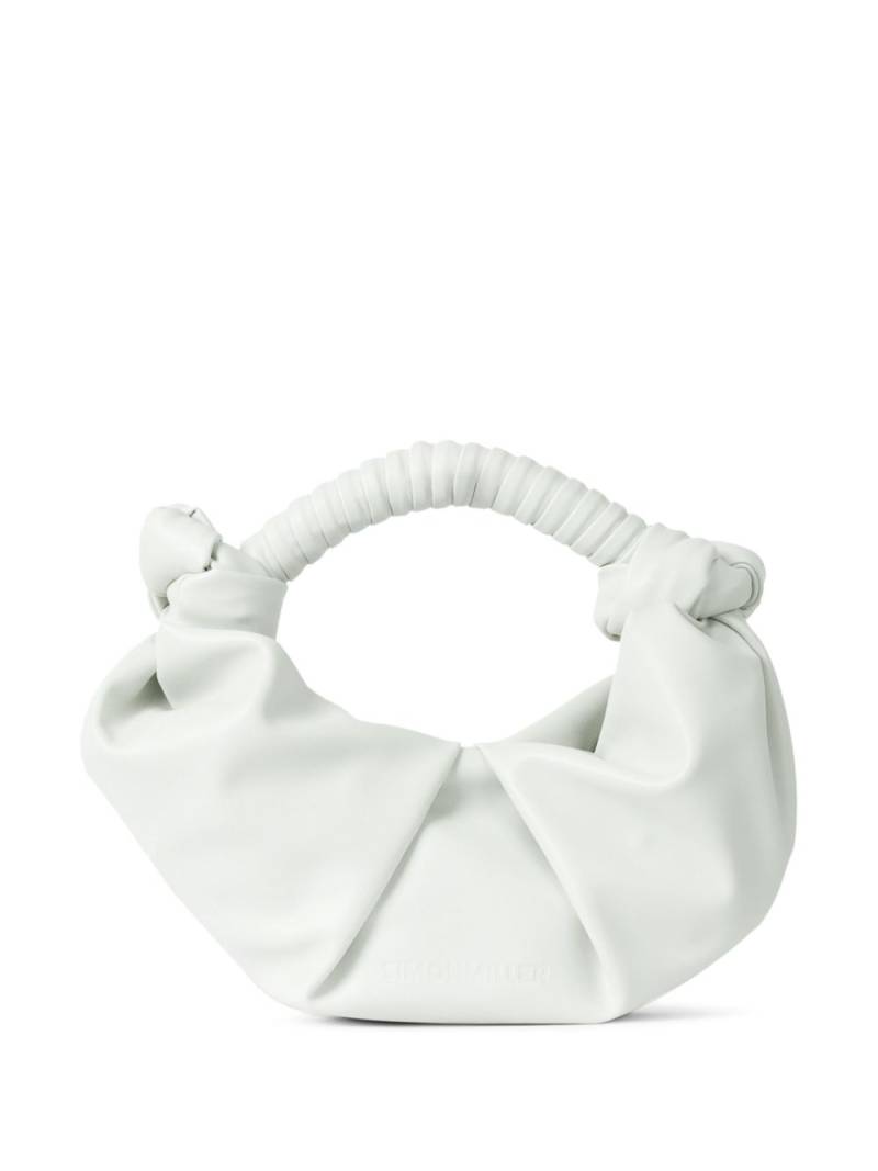 Simon Miller Lopsy ruched shoulder bag - White von Simon Miller