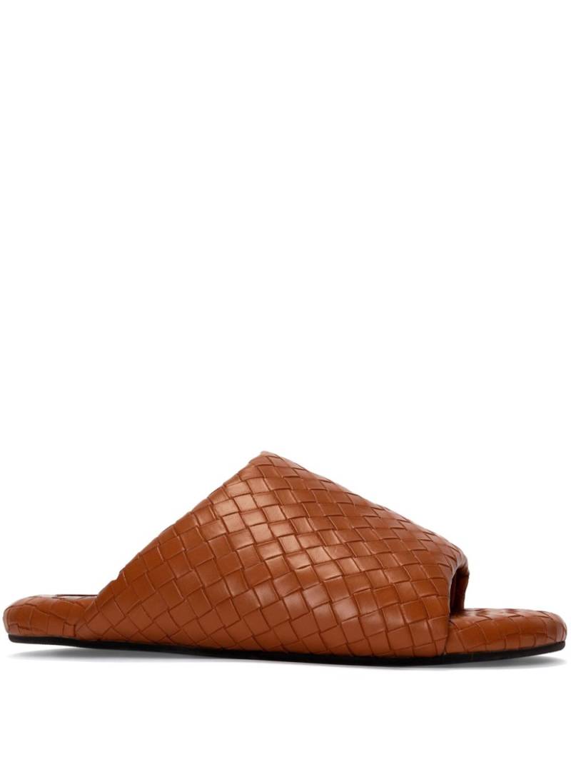 Simon Miller woven-design bubble slides - Brown von Simon Miller