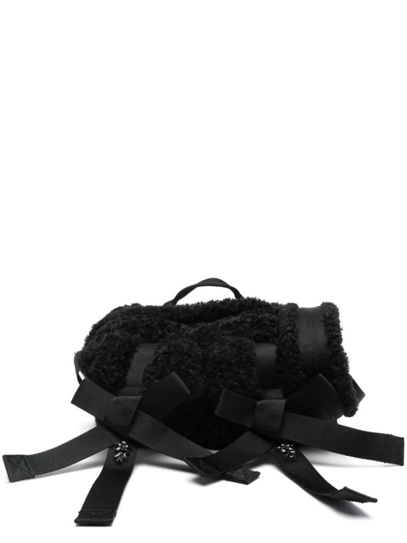 Simone Rocha Classic Bow cross body bag - Black von Simone Rocha