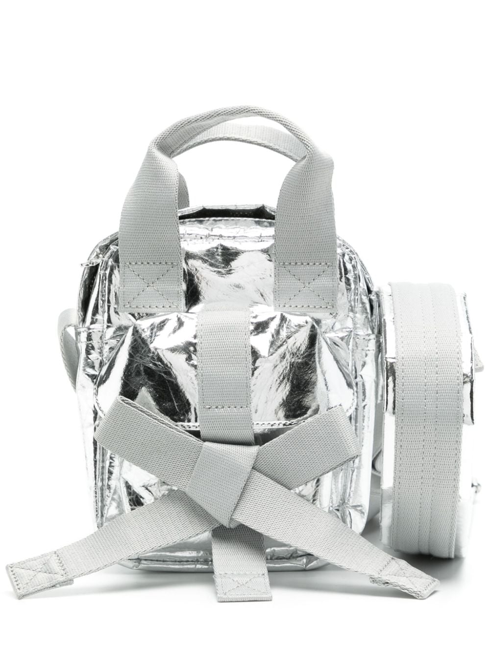 Simone Rocha Classic Bow shoulder bag - Silver von Simone Rocha