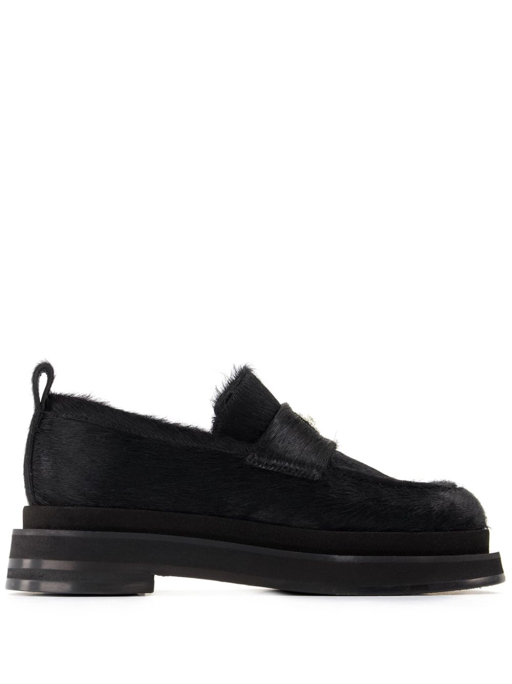 Simone Rocha Heart Toe loafers - Black von Simone Rocha