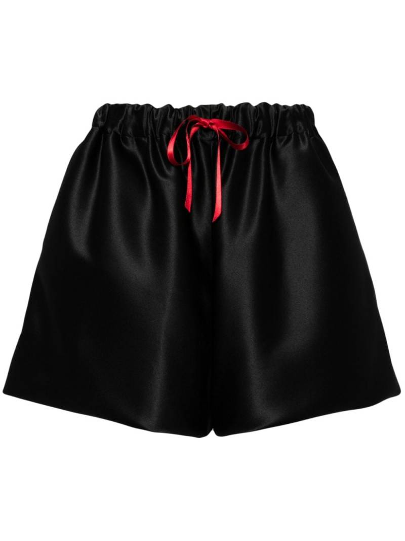 Simone Rocha Lady Boxer drawstring shorts - Black von Simone Rocha