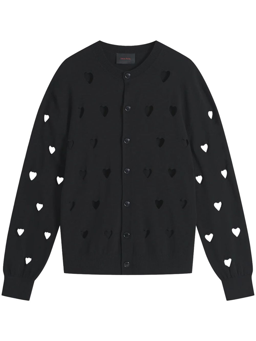 Simone Rocha Love Heart cardigan - Black von Simone Rocha